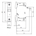Автоматический выключатель ABB S201-B10