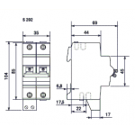 Автоматический выключатель ABB S202-B20