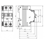 Автоматичекский выключатель ВМ63-B10 2P