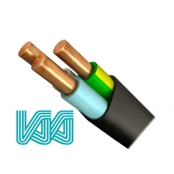 Кабель силовой ВВГ 3 х 10 | медный кабель
