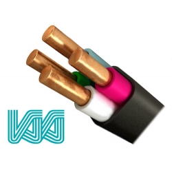 Кабель силовой ВВГ 4 х 1,5 | медный кабель
